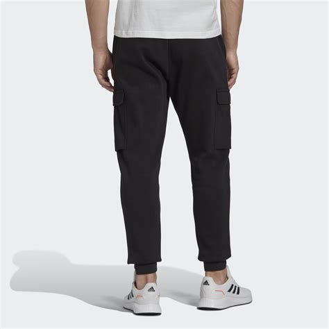 adidas cargo herren|Adidas fleece tapered cargo pants.